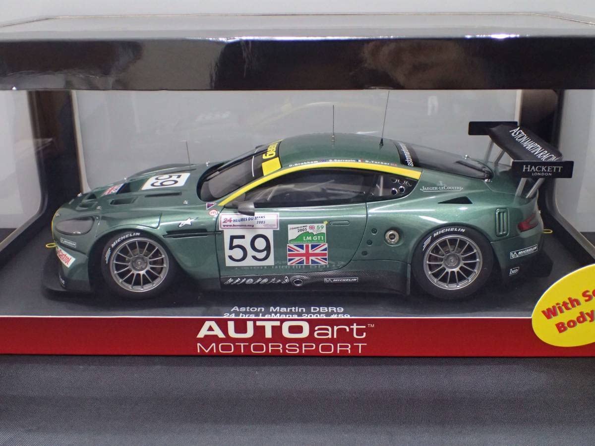 Amazon | 1/18 AUTOart ASTON MARTIN DBR9 24 HRS LEMANS 2005#59
